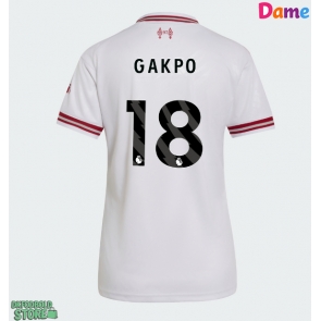Liverpool Cody Gakpo #18 Replika Udebanetrøje Dame 2026-27 Kortærmet
